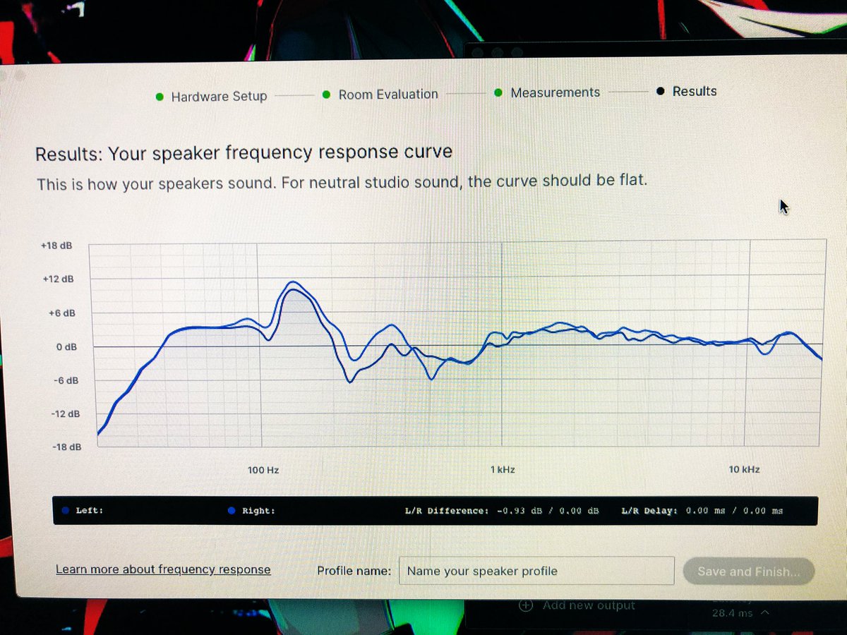 kenken_ark's tweet image. リスニング環境のクセをフラットに調整してくれる SoundID Reference というソフトを導入してみた🔥

100〜200Hz(ベースとかがよく聞こえるところ)がだいぶ盛り上がってたみたい🤔測定するの楽しかったw

もっと設定詰めれそうだけど、次の動画のMIXはこれも使ってやってみる！

#SoundIDReference