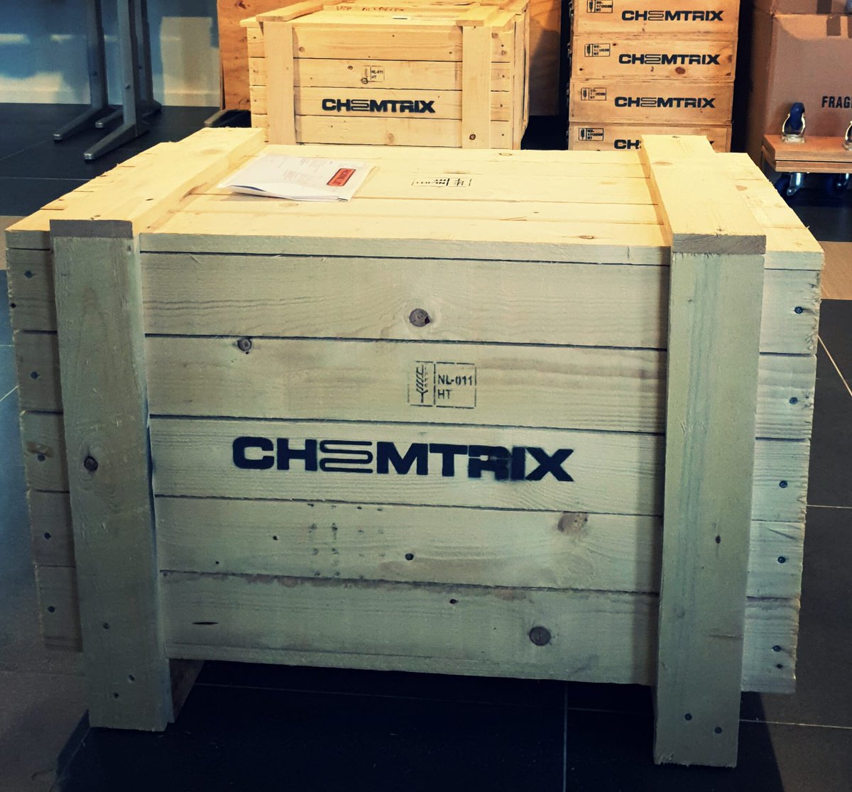 Chemtrix's tweet image. We are shipping a Plantrix MR260 #FlowReactor to its new Owner in India. With the Plantrix® MR260 flow reactor #ContinuousManufacturing is realised at the multi-tonne scale #IndustrialEngineering. Want to learn more about #Industrial process development using our Plantrix MR260 ?