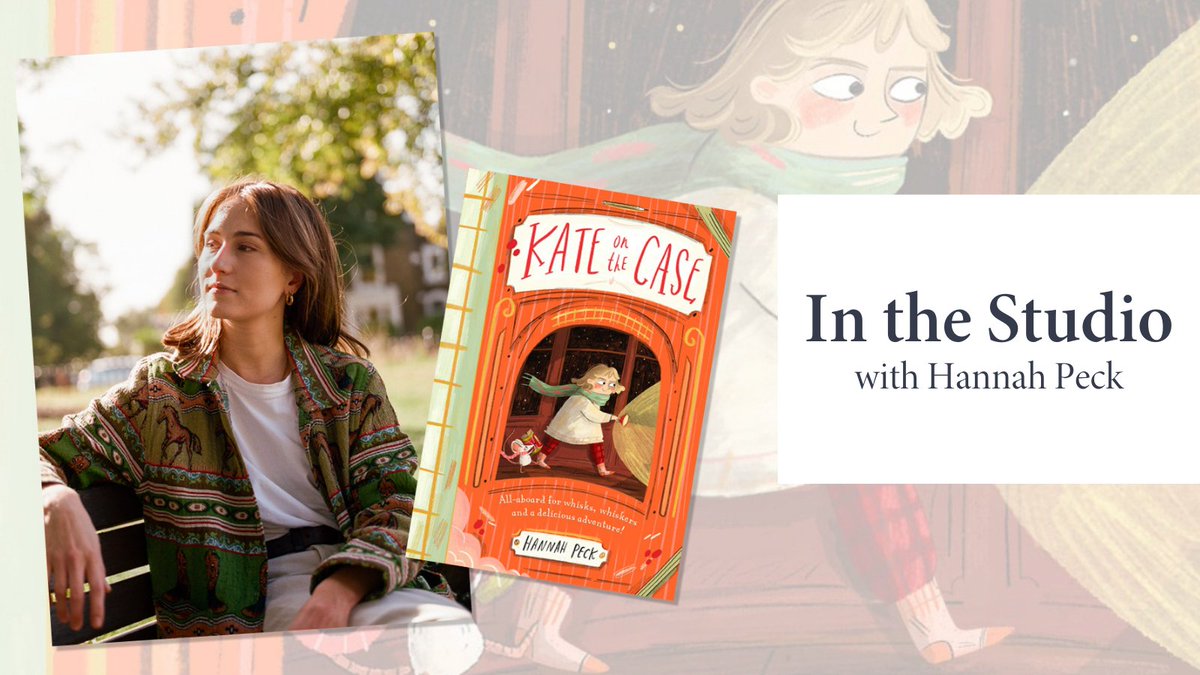 We are delighted to show off this months In the Studio with #BrightArtist @hpillustration_ who details the process of crafting her debut author-illustrated book 'Kate on the Case', out tomorrow, published by Picadilly Press ⭐ See the artist at work here: ow.ly/ra1i50FpErC