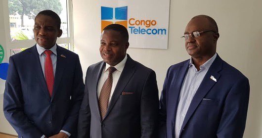 Scptrdc's tweet photo. Liés par le Fleuve Congo,mais aussi par les Postes-Telecoms:Visite de travail pour fluidifier le traffic postal avec la Poste du Congo,mais surtout intensifier les partenariats avec Congo Telecom,à qui le DG @Dmusete a adressé ses félicitations pr les réalisations. #MoveToChange https://t.co/DCIaTIVxvD