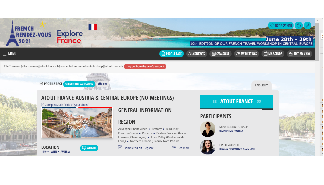 atout_france's tweet photo. Fin juin, @atout_france a organisé la 10e édition de French Rendez-Vous ! L'événement a permis aux professionnels français de rencontrer 56 des plus importants tour-opérateurs et agences de voyages d'Autriche &amp; Europe Centrale ! #ExploreFrance
👉https://t.co/yeqBJtkhow https://t.co/wPdK7DPDY4