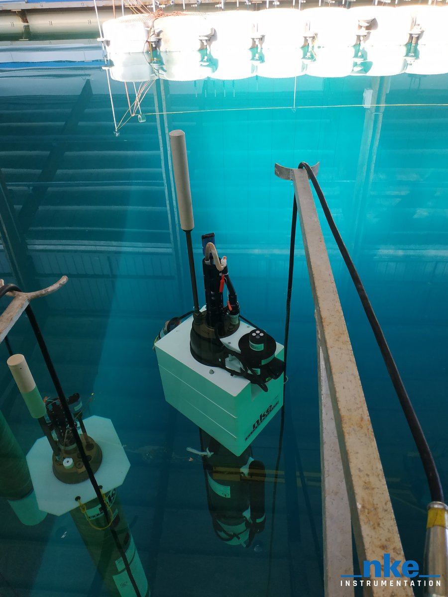 nke_Instruments's tweet photo. πΈ Great pictures of complete profiling float configurations during the tests at the Ifremer pool last week!
Those #PROVOR #CTS5_USEA floats are totally BGC compliant as they are equipped with lots of sensors: CTD, pH, DO, OCR ECO, SUNA, CROVER, UVP6-LP https://t.co/upsZ2KNCwc