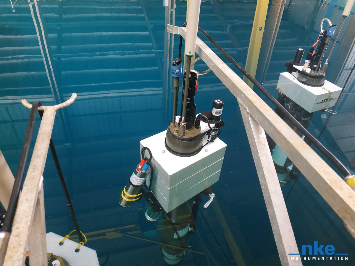 nke_Instruments's tweet photo. πΈ Great pictures of complete profiling float configurations during the tests at the Ifremer pool last week!
Those #PROVOR #CTS5_USEA floats are totally BGC compliant as they are equipped with lots of sensors: CTD, pH, DO, OCR ECO, SUNA, CROVER, UVP6-LP https://t.co/upsZ2KNCwc
