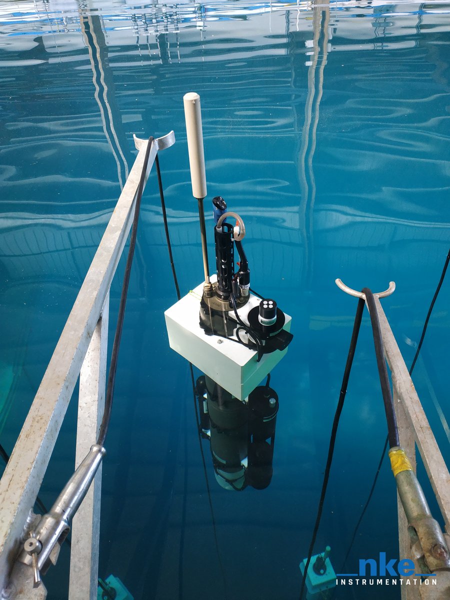 nke_Instruments's tweet photo. πΈ Great pictures of complete profiling float configurations during the tests at the Ifremer pool last week!
Those #PROVOR #CTS5_USEA floats are totally BGC compliant as they are equipped with lots of sensors: CTD, pH, DO, OCR ECO, SUNA, CROVER, UVP6-LP https://t.co/upsZ2KNCwc