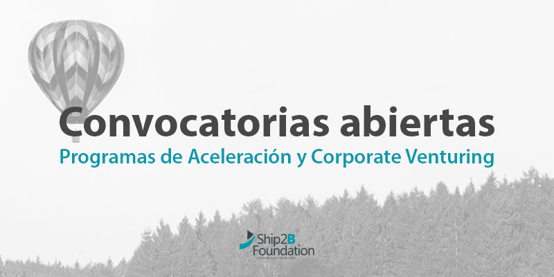 ‼ Convocatorias abiertas programas de aceleración 🍀 #S2BTech4Climate, 👩‍⚕️ #S2BHealthandCare y 💡 #Scale4Impact ow.ly/fBAw50FqaSf @Ship2BFound

🎯 #Startups con tecnologías innovadoras en #Sostenibilidad y el medio ambiente.

⚠ Inscríbete antes del 11 de julio 📅