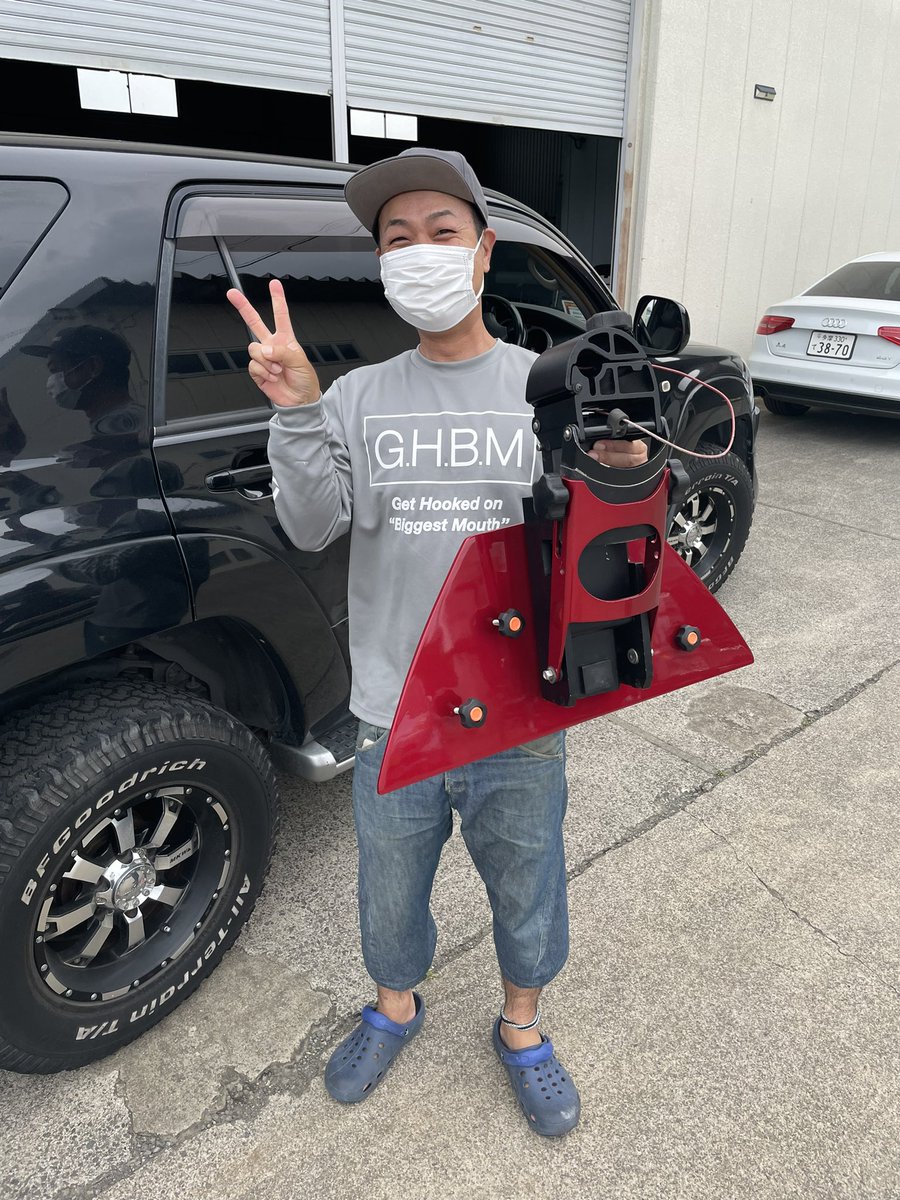 ulcus_official's tweet photo. 上杉プロにバウデッキを購入して頂きました😊
今後ともULCUSを宜しくお願い致します🙇
@TakeshiUesugi
#ulcus
#バウデッキ
#deps
#チャラ杉
#Peaceyo https://t.co/7wjiXBy5ju