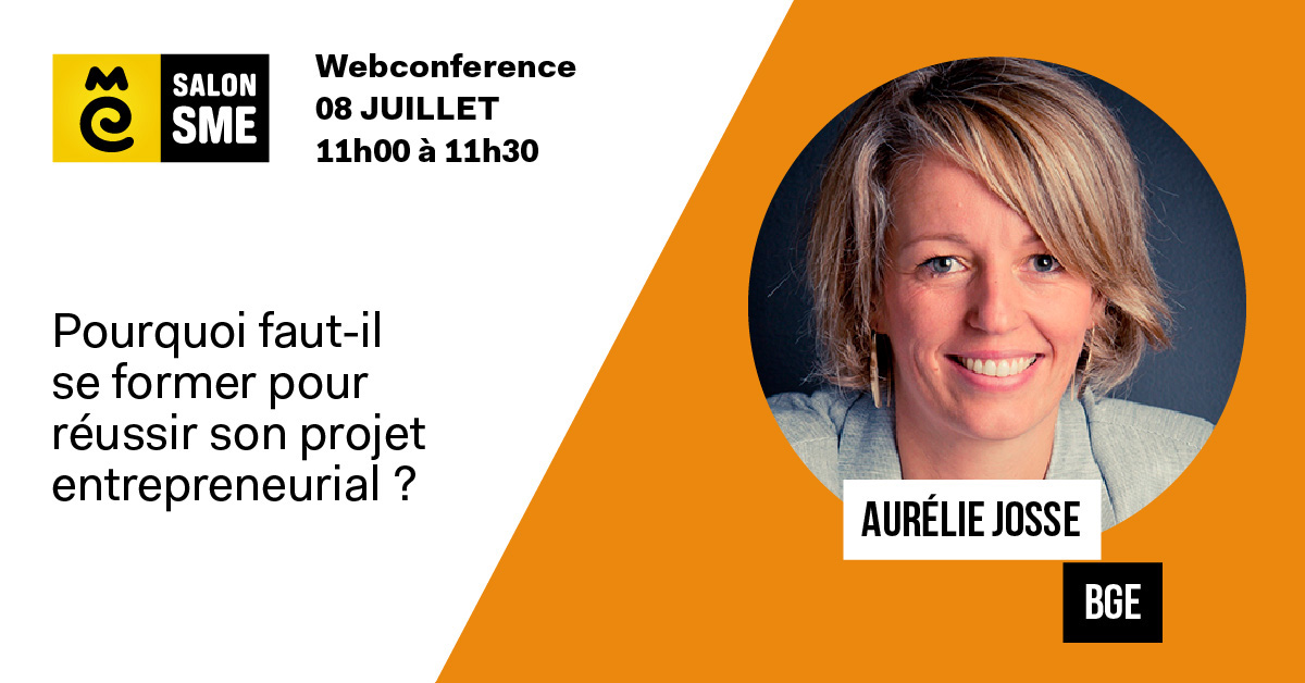 Pourquoi faut-il se former pour réussir son projet entrepreneurial ?

Aurélie Josse, directrice formation <a href="/BGE_Picardie/">BGE Picardie</a> vous donne rendez-vous demain à 11h pour répondre à vos questions sur la formation dans le cadre du <a href="/SalonSME/">SalonSME</a>.

Inscription 👉 ow.ly/OwkR50FqBVB