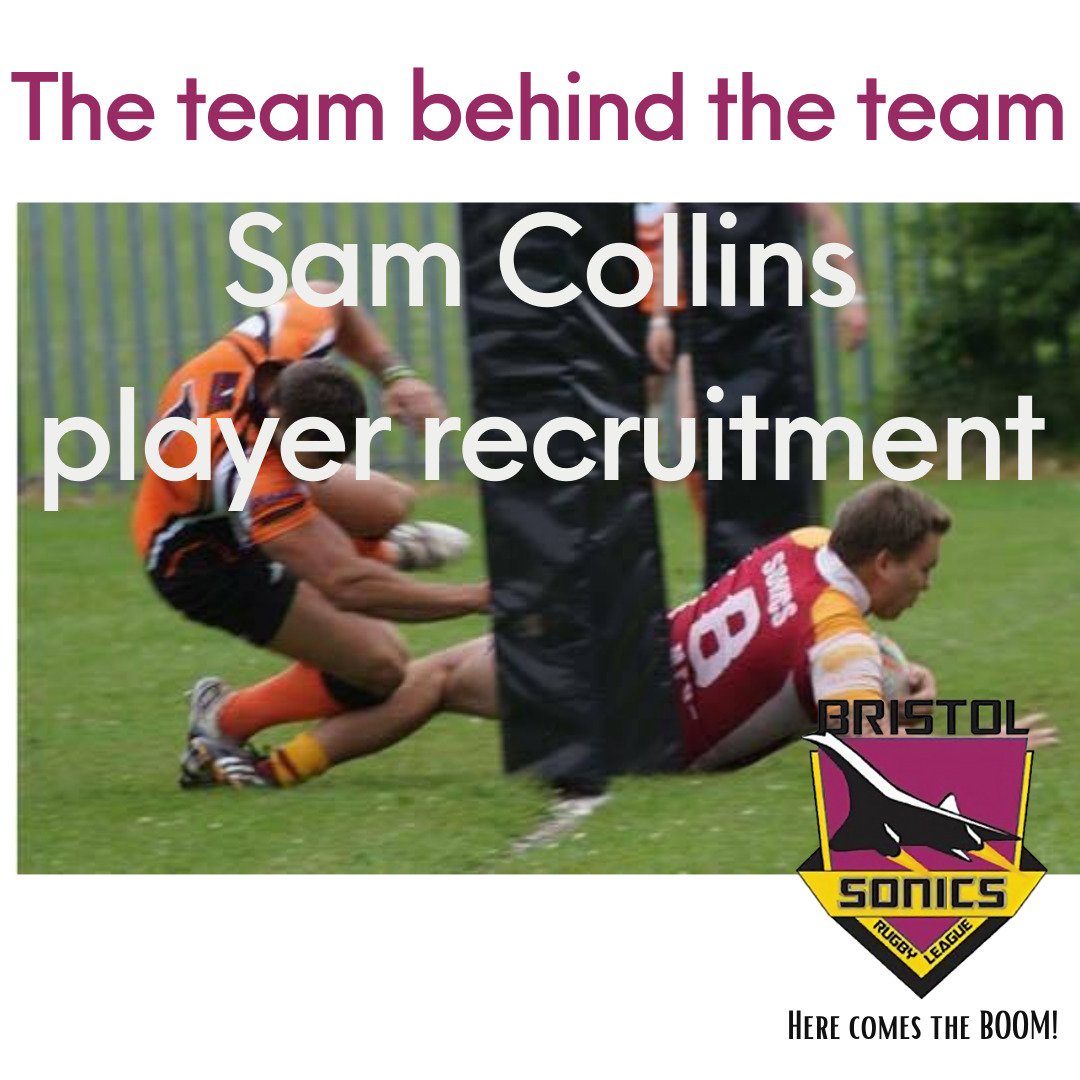 Anyone familiar with Bristol Sonics will know Sam who played for the Sonics from 2012 to 2016.

Sam will be leading player recruitment for the Sonics teams. Any interested players (new or old) please contact Sam or the club.
#herecomestheboom
#bristolrugby
#rugbyleague