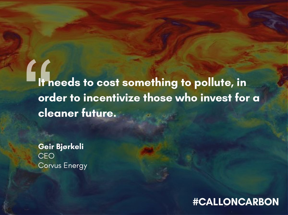 Climate mitigation needs a major ramp-up of low-carbon investments. An effective carbon price is a key tool for this. Join leaders supporting carbon pricing here: calloncarbon.com/join/ #calloncarbon