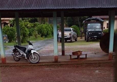 SAC terrorists recklessly fired several gunshots in Saw Pyar village, Thayet Chaung, Dawei &amp; forcibly abducted 3 innocent villagers with false accusation of killing the former village head. #StopTorture #July7Coup #WhatsHappeningInMyanmar