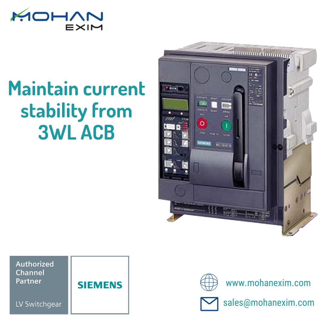 ACB device provides Over current and short-circuits protection for electric circuits. ACB is versatile, reliable, and fully integrated. Get Siemens ACB at Mohan Exim.
.
.

#mohanexim #siemensacb #acb #siemens #electricalproducts #b2becommerce #B2C