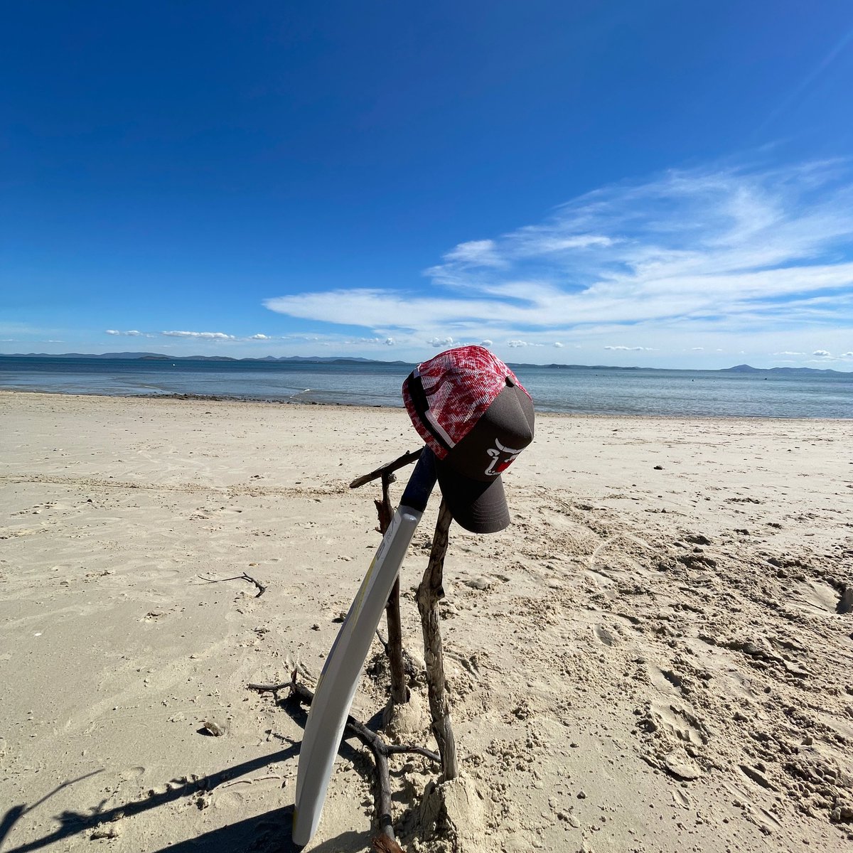 The #meathat on Vacay at Great Keppel Island.  Get you some at wagyu.org.au/shop #wagyu #worldsluxurybeef