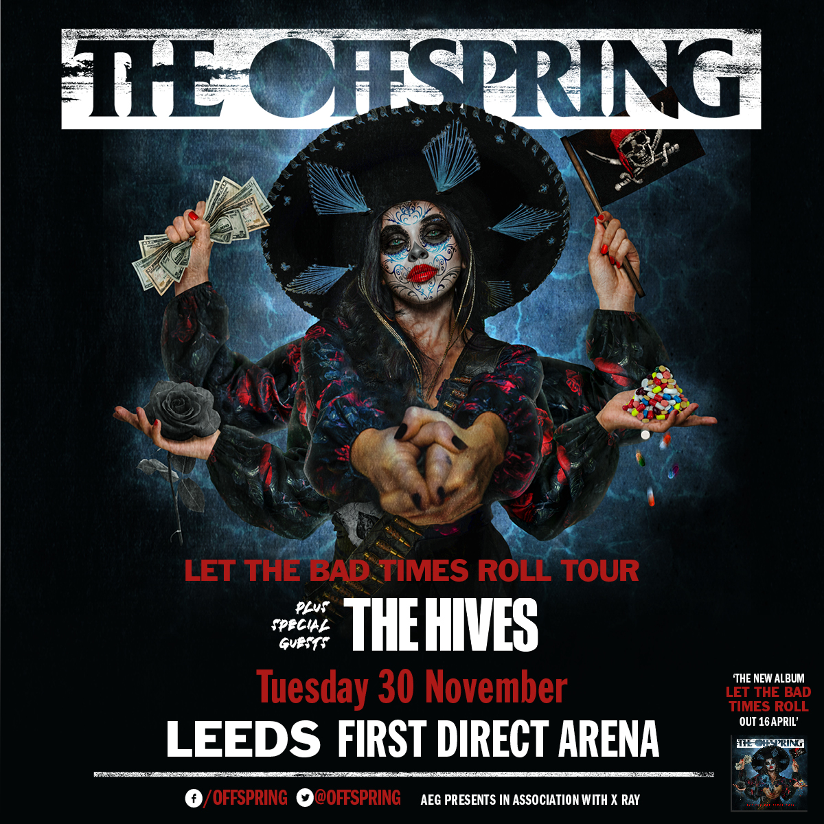 fdarena's tweet photo. We've got a Pretty Fly gig for you!

The @offspring with special guests @TheHives are coming to #Leeds in November!

https://t.co/q8HbvfoylS https://t.co/Iz8VqJieFv