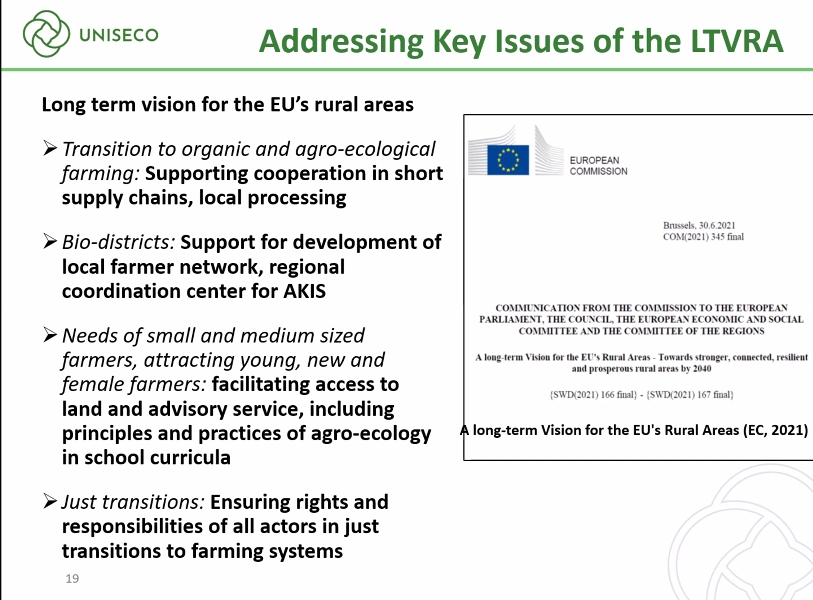 ProjectUniseco's tweet image. What are the final recommendations from the #ProjectUniseco ➡️uniseco-project.eu⬅️ about agro-ecological transitions?
Here is a summary presented at the @EUAgri policy seminar today: