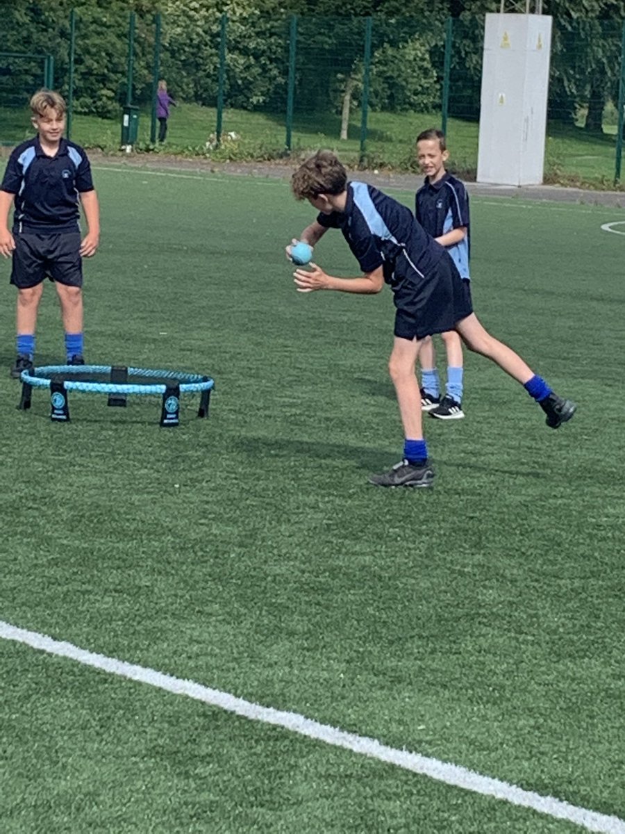 Taster day for Portsmouth schools in Roundnet today …. Fantastic inclusive and active sport #activefun