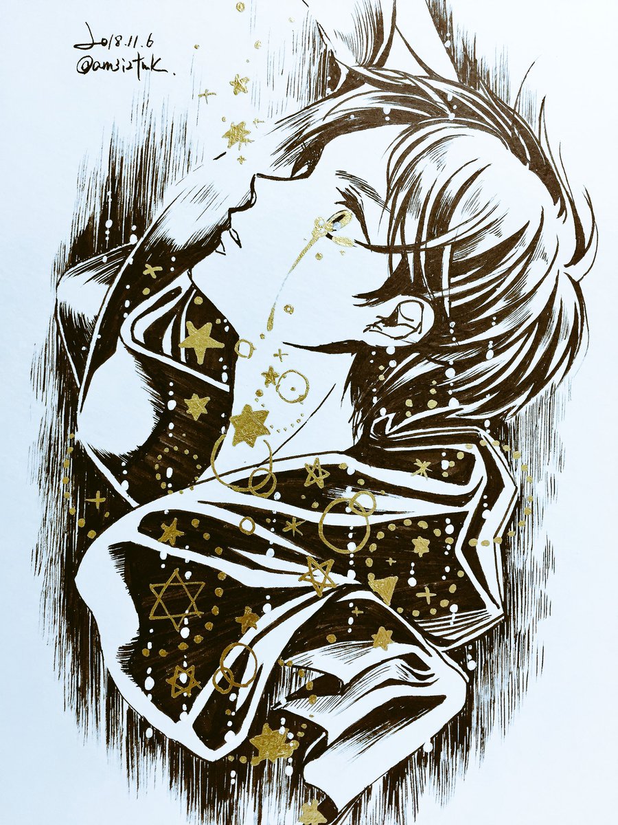 ちなみに色紙と画用紙はこんな感じのです(進撃)

先着で欲しいと言ってくれた方にあげるか、仲のいいフォロワさんにあげるつもりだったんですが、この前友人に「色紙でこの描き込みならお金払う、払わないといけない」言われまして…
私的にはスケブと同じくくりだったんでどうしようかと🤔 