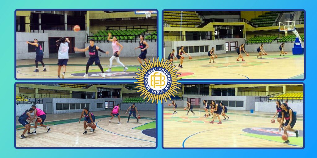 Indian 🇮🇳Sr Women Team ⛹️‍♀️shoot hoops 🏀and gearing up for the forthcoming FIBA Women’s Asia Cup 

<a href="/Iam_KGovindaraj/">Dr. K Govindaraj</a> <a href="/ChanderMukhiS/">Chander Mukhi Sharma</a> 

#FIBAWomenAsia #FIBAAsiaCup