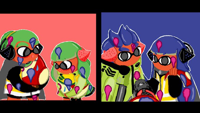 スプラトゥーン2 高画質 のtwitterイラスト検索結果 古い順