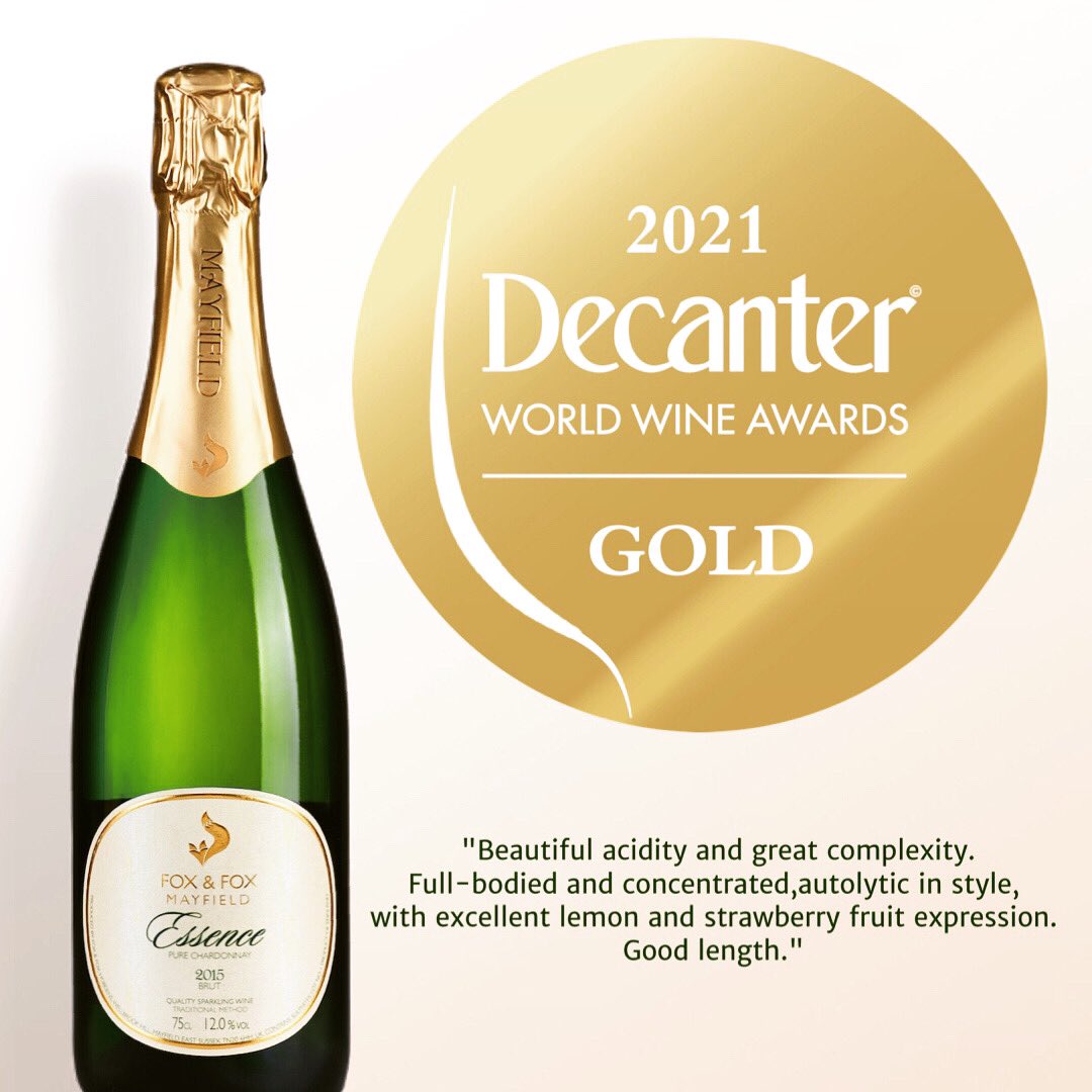 Fox & Fox đ (@sussexvineyards) on Twitter photo So chuffed that another vintage of our Essence has shone brightly <a href="/Decanter/">Decanter</a> / <a href="/DecanterAwards/">Decanter World Wine Awards</a> . 2015 with 95 points. All yours from <a href="/AmathusDrinks/">Amathus</a> <a href="/AmathusShore/">Amathus Shoreditch</a> <a href="/AmathusSK/">Amathus South Ken</a> <a href="/AmathusBrighton/">Amathus Brighton</a> <a href="/AmathusB/">Amathus Bath</a> <a href="/AmathusSoho/">Amathus Soho</a> <a href="/AmathusCity/">Amathus City</a> @amathusmus and locally <a href="/FWOfMayfield/">FineWinesOfMayfied</a> So chuffed that another vintage of our Essence has shone brightly <a href="/Decanter/">Decanter</a> / <a href="/DecanterAwards/">Decanter World Wine Awards</a> . 2015 with 95 points. All yours from <a href="/AmathusDrinks/">Amathus</a> <a href="/AmathusShore/">Amathus Shoreditch</a> <a href="/AmathusSK/">Amathus South Ken</a> <a href="/AmathusBrighton/">Amathus Brighton</a> <a href="/AmathusB/">Amathus Bath</a> <a href="/AmathusSoho/">Amathus Soho</a> <a href="/AmathusCity/">Amathus City</a> @amathusmus and locally <a href="/FWOfMayfield/">FineWinesOfMayfied</a>