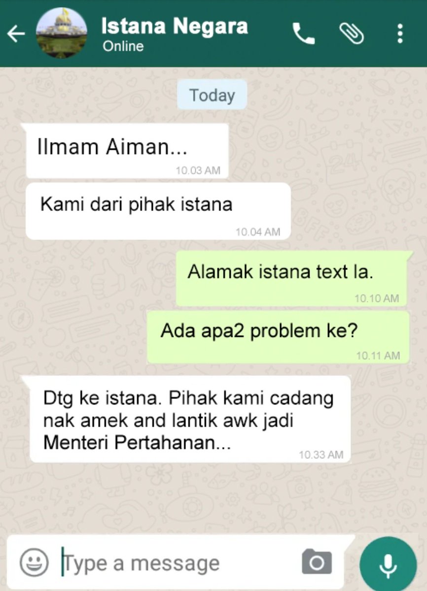ilmamaiman's tweet photo. @raimirahim_ Masih pegang menteri pertahanan? Abistu yg aku dapat ni apa? https://t.co/T0INp2I8n7