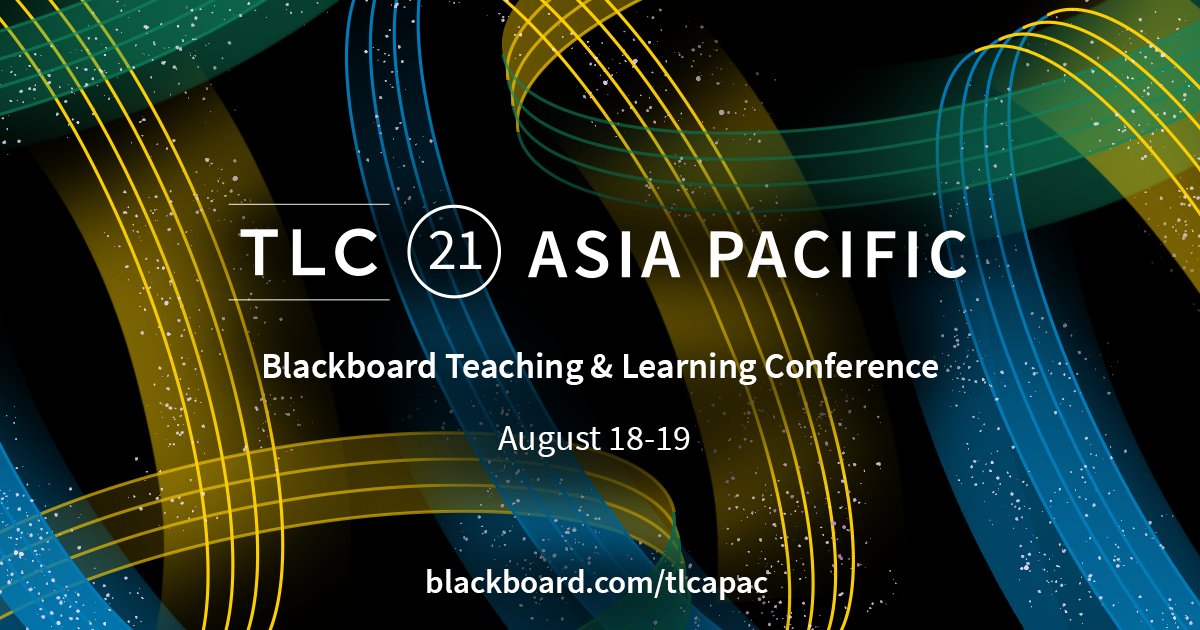 dl_magazine's tweet image. Join Blackboard in &quot;Advancing Learning for a Better Future&quot; at TLC Asia Pacific 2021. Featuring two days of keynotes, workshops and best practices from the education community. Register today! blackboard.com/tlcapac

@Blackboard, #TLCAPAC #teachingandlearning #highereducation