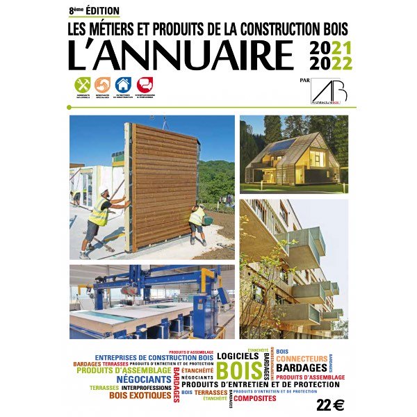 Notre annuaire des métiers et produits de la construction #bois est à votre portée ! C'est le seul qui recense les #constructeurs #négociants #interpros et #fabricants de la filière bois. Un outil incontournable, à commander ici : bit.ly/2THUNTq