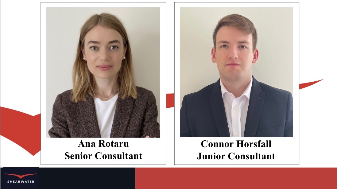 Shearwater_Glob's tweet photo. A big welcome to @AnaRotaru1 in Brussels and @ConnorHorsfall in London #hiring #growing Fun fact: now we have Russian 🇷🇺&amp; Mandarin🇨🇳 speakers at @Shearwater_Glob #languages https://t.co/kpssIsbkIN