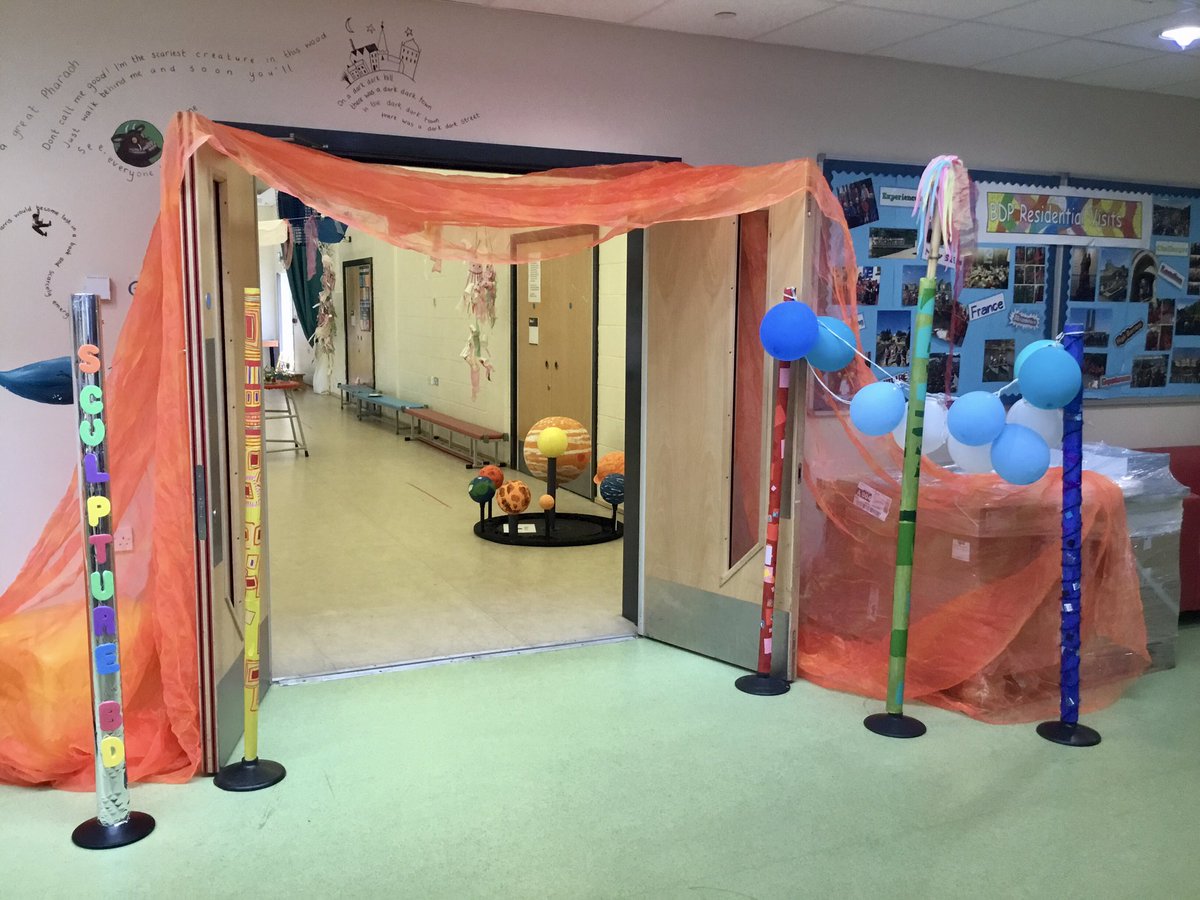 The Benton Dene Sculpture Trail is open! <a href="/bentondenesch/">Benton Dene School</a> and <a href="/bentondeneprim/">Benton Dene Primary</a> have collaborated on a huge sculpture trail on display in the Gym and the Hall today. More photos to follow…