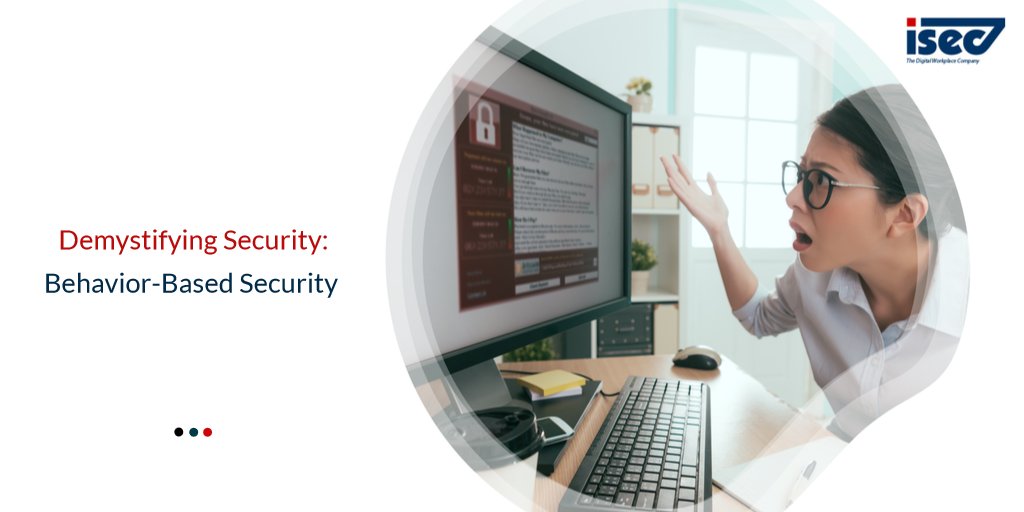 ISEC7Group's tweet image. This week we begin our Demystifying Security blog series by discussing behavior-based security: bit.ly/blog-210707.
#ISEC7, #Cybersecurity, #Behaviorbasedsecurity, #AI, #artificial #intelligence, #machinelearning, #bigdata, #datalake, #digitalworkplace