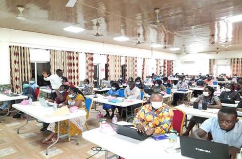 Emergency Remote Teaching training for JHS &amp; SHS teachers in Ghana launched as part of the #KFIT Project. <a href="/UnescoGhana/">UNESCO Ghana</a> in partnership with <a href="/gheduservice/">Ghana Education News</a>, <a href="/GNAT_Official/">Ghana National Association of Teachers</a> &amp; <a href="/CENDLOS/">CENDLOS</a> is providing #Digitalskills for teachers to support teaching and learning.
#ICTEssentialsforTeachers