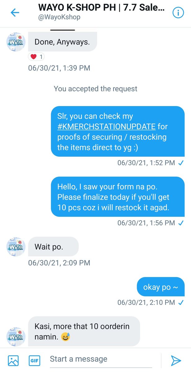 Kmerchstation's tweet photo. #WKSPHFEEDBACK

‼️BOGUS BUYER/JOY RESERVER @WayoKshop — John Martin R. Nacobuan‼️

I don't usually post bogus buyers but I really have to do this since they're also RESELLERS

— THREAD

They ordered 10 TEULIGHTS last June 30, also asking for my proof of purchase w/o my watermarks https://t.co/0MtCLUaX3X