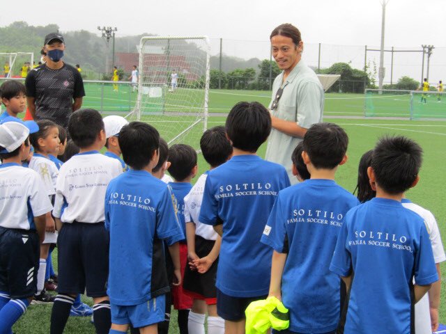 Soltilo Familia Soccer School 本田選手 金沢校訪問 本田選手が金沢校に来てくれました 本田圭佑 七夕 金沢 ソルティーロフィールド ソルティーロ サッカースクール