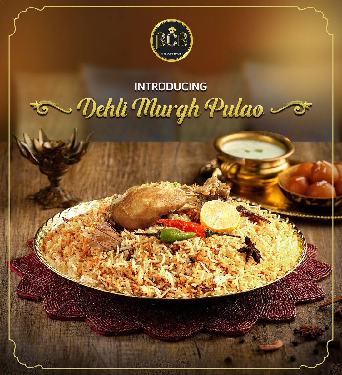 bcb_biryani's tweet photo. Pulao cooked with the dehli spices of bcb, the "Dehli Murgh Pulao" is ready to be served to make your day special.
Order Now 03181992338

𝗙𝗥𝗘𝗘 𝗗𝗘𝗟𝗜𝗩𝗘𝗥𝗬 on order above 300 rupees.
Delivery Timing : 12:30 to 4:00 pm https://t.co/lf8gNaVLoF