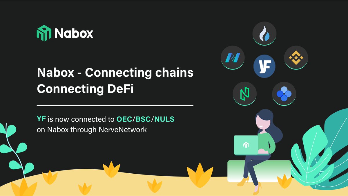 naboxwallet's tweet photo. https://t.co/PbEYDy3px6 is now connected to #OKExChain #BinanceSmartChain   and #NULS on Nabox through NerveNetwork!

@YF_FARM https://t.co/kxdskb2ngo