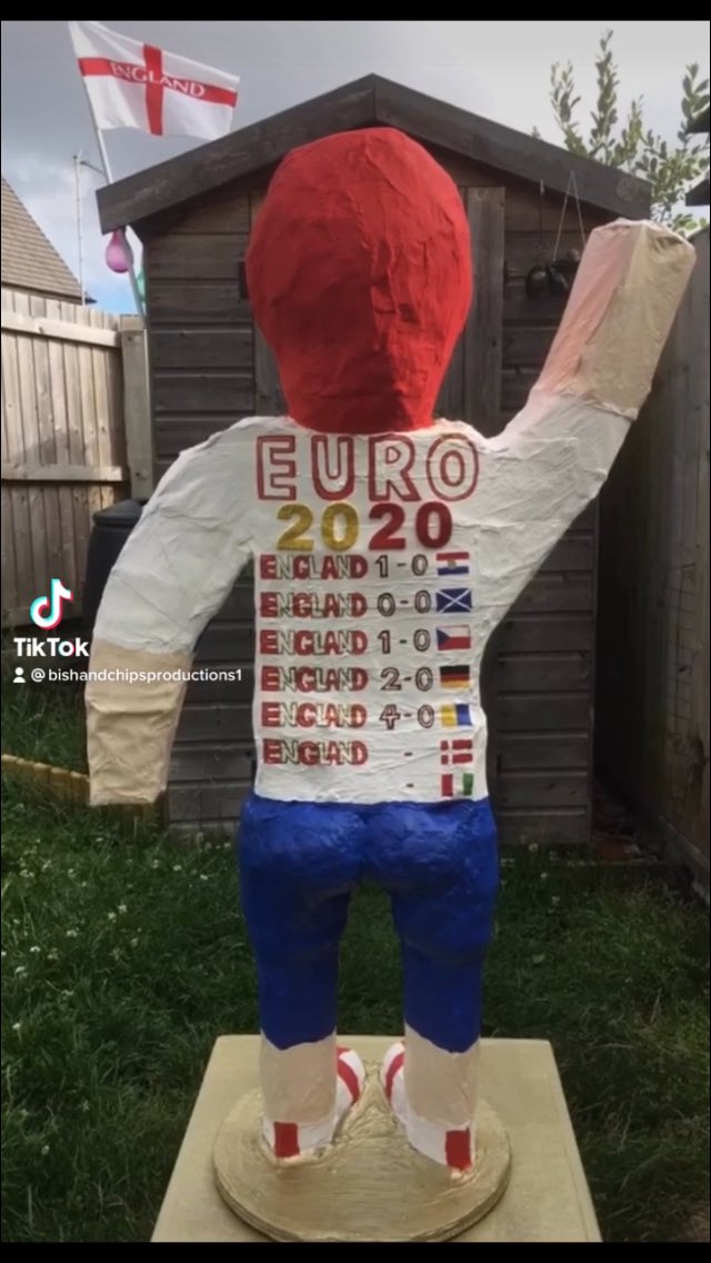 BartonsStatues's tweet photo. ENGLAND 🏴󠁧󠁢󠁥󠁮󠁧󠁿 Vs DENMARK 🇩🇰 (Semi Final) FOOTBALLS COMING HOME https://t.co/4hbVPwWJkI via @YouTube @BBCSport @ITVSport @MOTDmag @sterling7 @JackGrealish @IanWright0 @alanshearer @GaryLineker #English #EURO2020 @TheLastLeg @joshwiddicombe @alex_brooker @adamhillscomedy #football https://t.co/kzqTgu9xFB