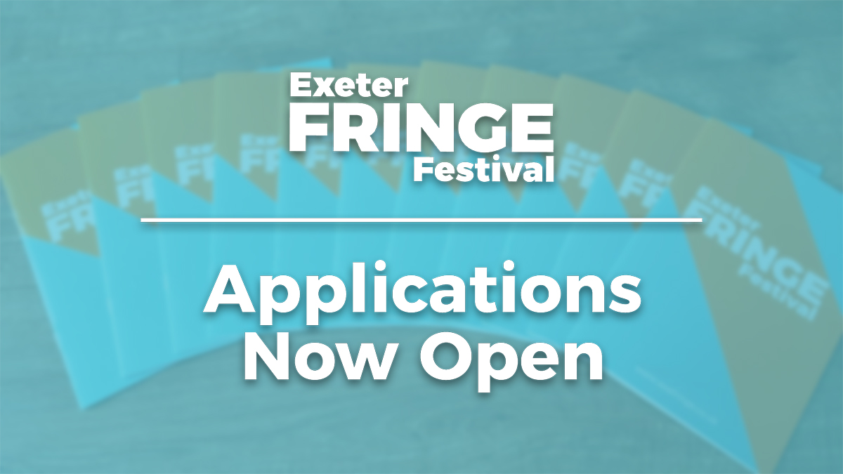 Our lovely friends <a href="/ExeFringe/">Exeter Fringe Festival</a> have opened applications for their festival this year - for fully-developed performances, plus a chance to R&amp;D new pieces. You may want to apply if you're missing #PlymFringe this year - deadline is 23rd July! exefringe.co.uk/opportunities/