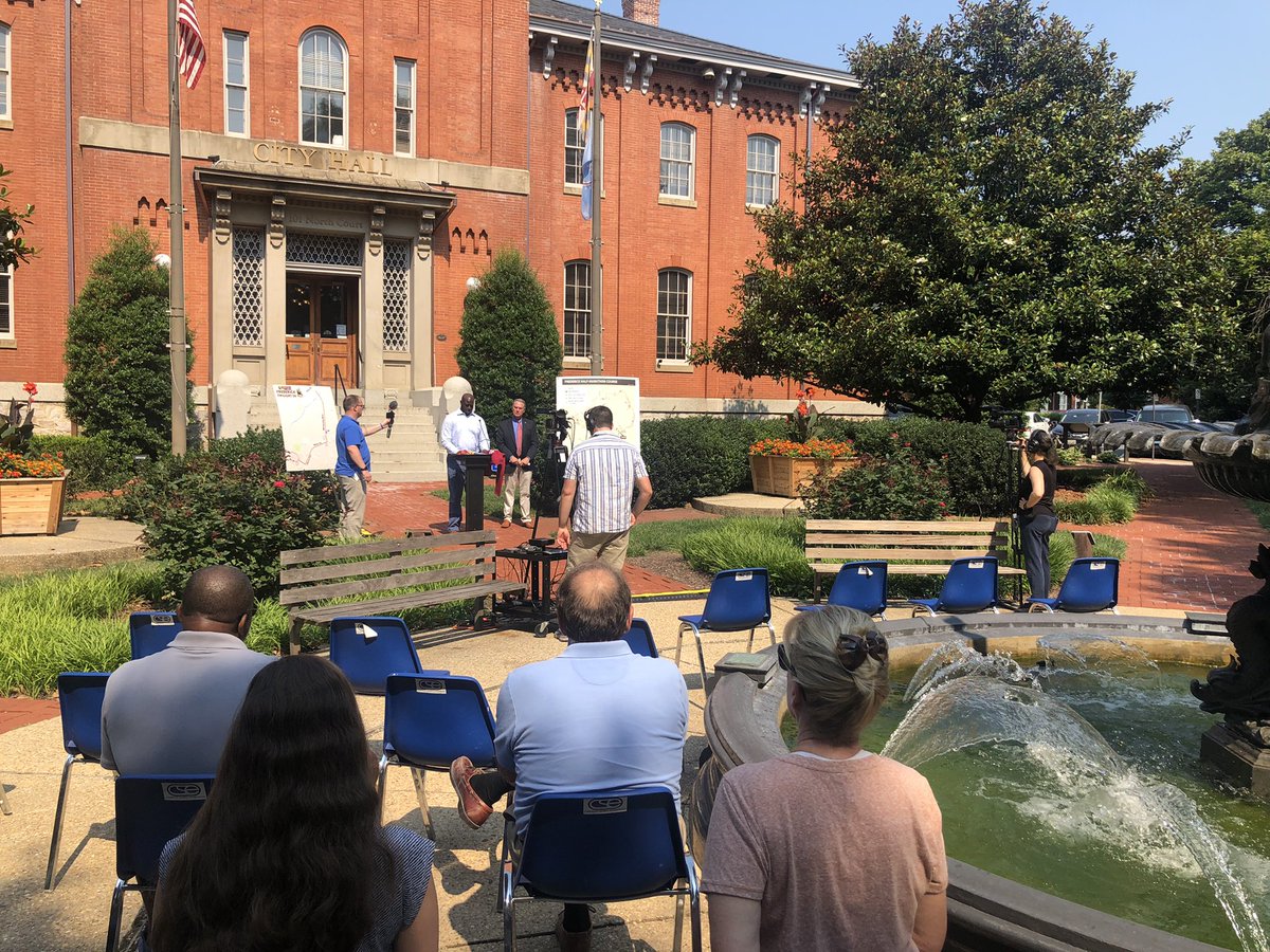 RunFrederick's tweet image. Beautiful day in Frederick for the kick off press/media event!!