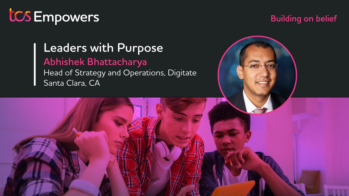 Our #TCSLwP grad, Abhishek Bhattacharya, is dedicated to mentoring entrepreneurs through our #PitchforPurpose program. He supported 2 of the competition’s finalists <a href="/humble_help/">Humble Help</a> &amp; <a href="/patientory/">Patientory, Inc.</a> on their startups that leverage tech for social good! #TCSEmpowers