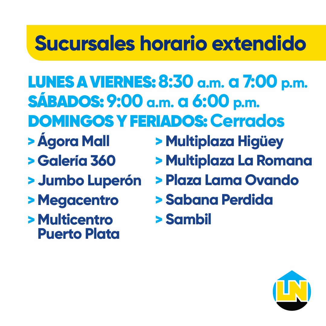 AsocLaNacional's tweet photo. A partir del 7 de julio nuestra #ReddeSucursales, #Autobancos y #CentrodeContacto extienden su horario temporal, con el propósito de continuar ofreciéndote nuestros servicios financieros y atender tus necesidades, dentro de todo el protocolo de prevención que hemos activado. https://t.co/z03Ls0doiX