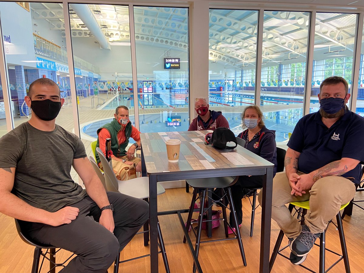 It's great to be back restarting our community hubs! 
Thanks <a href="/sportcarms/">Chwaraeon a Hamdden Actif | Actif Sport & Leisure</a> for your continued support and hospitality.