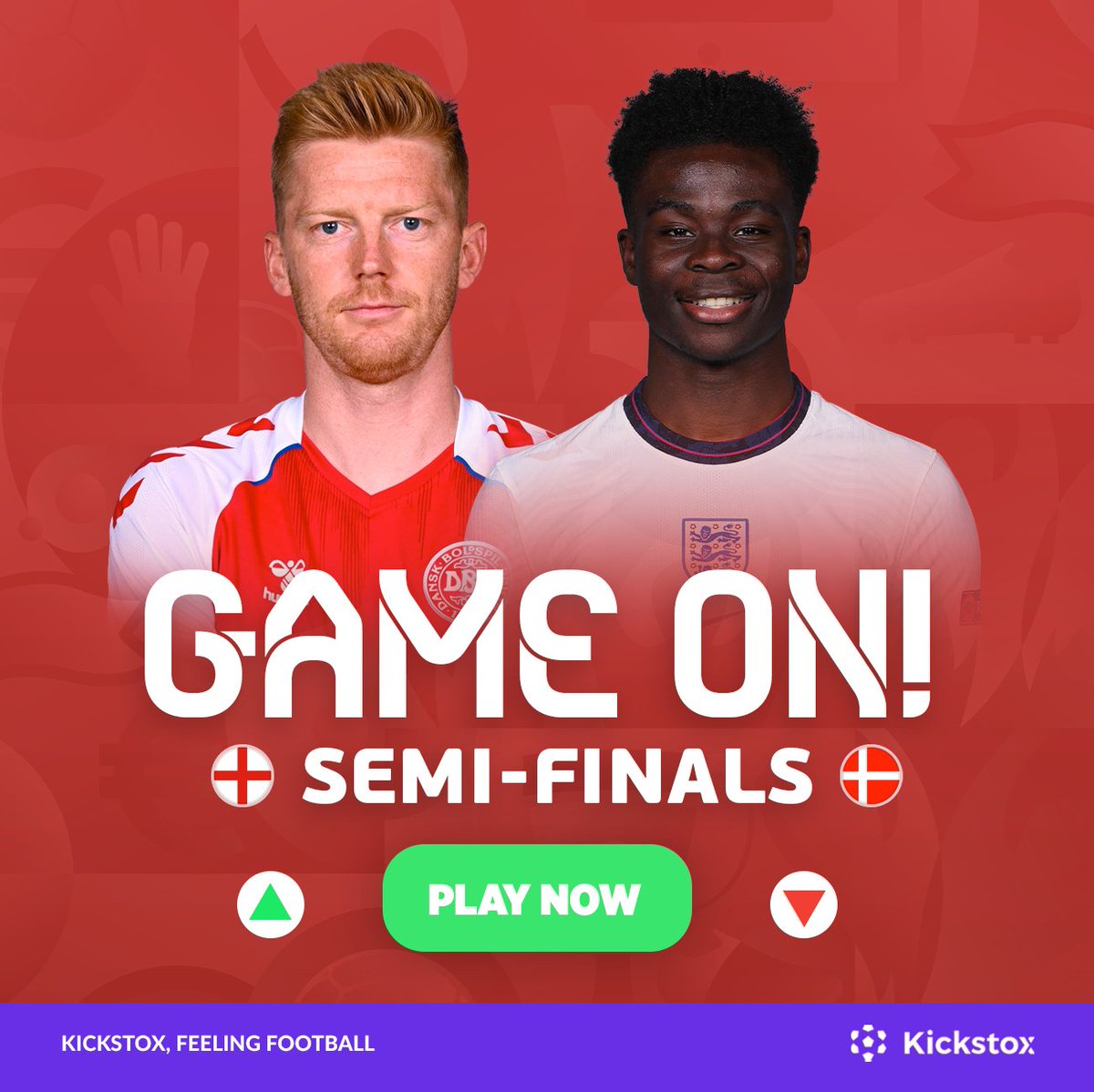 Who will be the second finalist AND which players are going to be the ones to carry their team there?
🤑⚽️🏆📈💰⠀
⠀
#Kickstox #Euro2020 #Italy #Spain #ITAESP #England #Denmark #ENGDEN #football #trading #game #battle