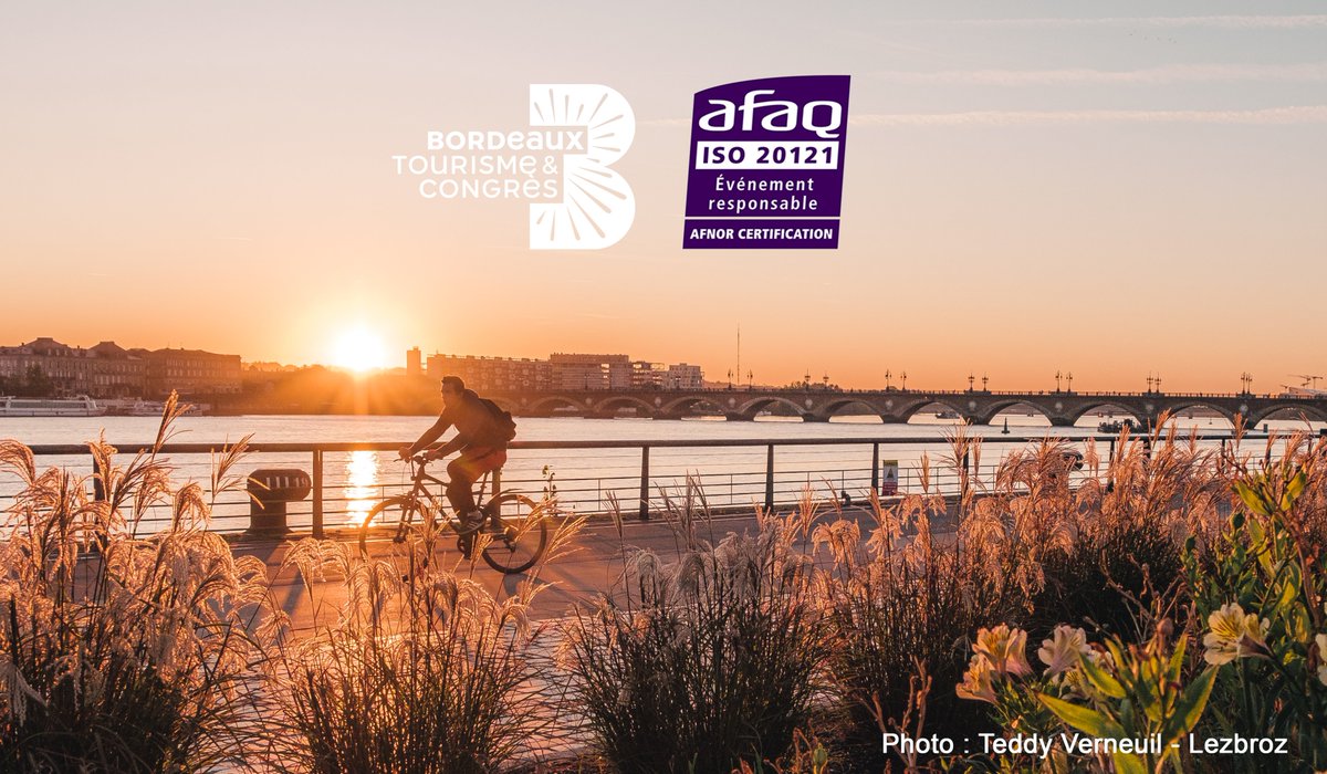 Tourisme durable 🌍 Après des mois de travail, nous sommes très heureux de vous annoncer que nous venons d'obtenir la certification ISO 20121 sur le management responsable de notre activité événementielle, bien que la certification couvre l’ensemble de nos activités 🍃