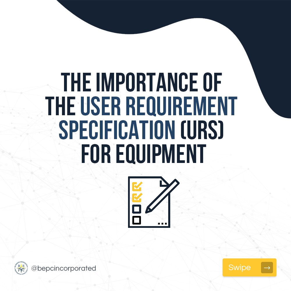 bepc_inc's tweet photo. Download our FREE whitepaper "Validation Preparation and Strategy" to obtain more information. Access now! 👉 https://t.co/xfFyufjNCJ | The Equipment User Requirement Specification 

#BEPCInc #Validation #Preparation #Strategy #FREE #Whitepaper #Download #URS https://t.co/yQGs5MYPrB