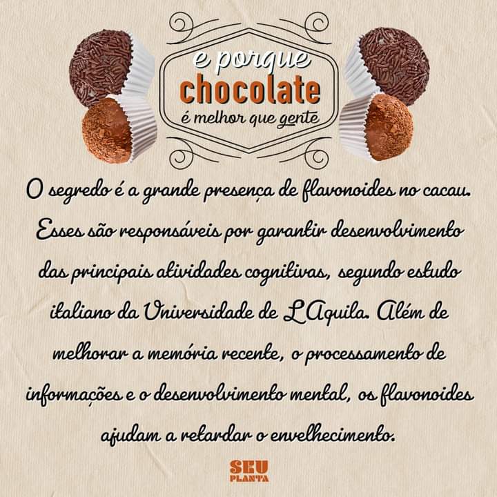 SeuPlanta's tweet photo. Hoje é dia do abençoado pelos Deuses!

https://t.co/dZXABxa8WZ

#diadochocolate #diamundialdochocolate #seuplanta🍀 #chocolate #chocolatras #amochocolate https://t.co/uytraMzZfs