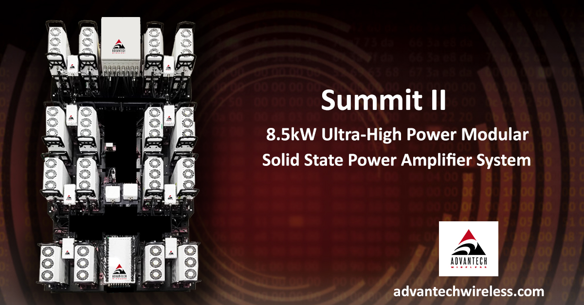 AdvWireless's tweet photo. New State-of-the-Art Ultra-High Power SSPA Systems from @AdvWireless. Learn more: 

https://t.co/4DBKPt6nbv https://t.co/GcUy8zjdTC