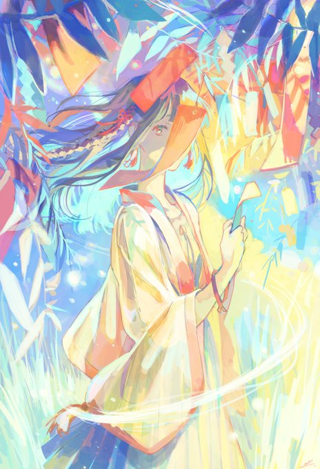 「standing tanabata」 illustration images(Latest)