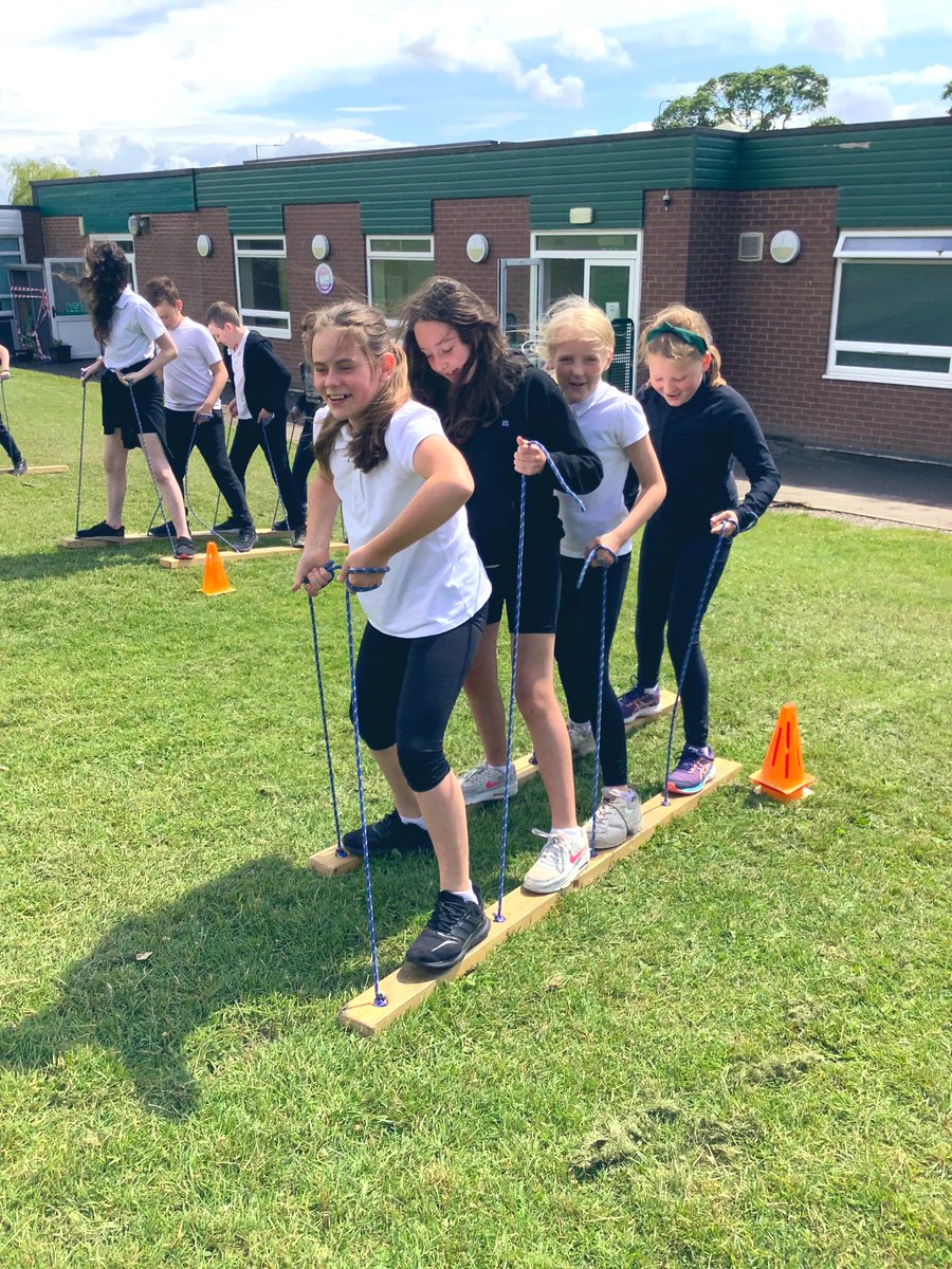 StberniesPe's tweet photo. Year 5 had great fun with the team building activities yesterday afternoon @stbernies @YourSchoolGames @cathi2122 https://t.co/U0CskhymOL