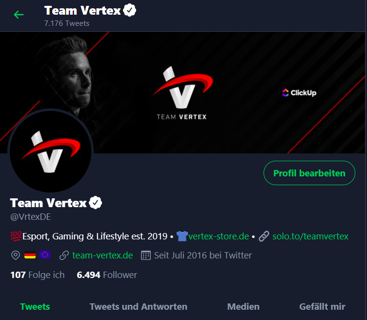 VrtexDE's tweet photo. Sad off all the fake "verified" impression tweets?🥱

Then check ours!😍 (Spoiler Alert - It's the real deal!)🤝

#goVertex https://t.co/QnWDHaw4Ap