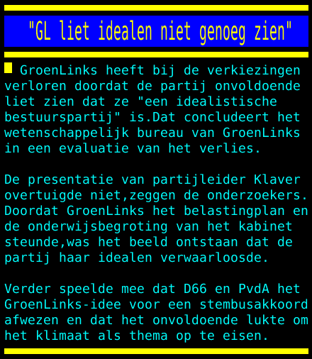 Kabinetsformatie