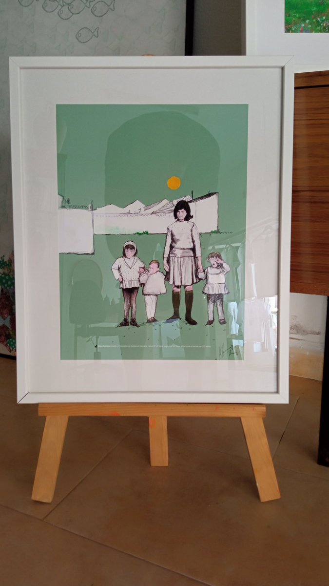 La familia💚 ilustrando un lugar, sus gentes, su paisaje y el patrimonio cultural que lo crea su propia identidad como pueblo.